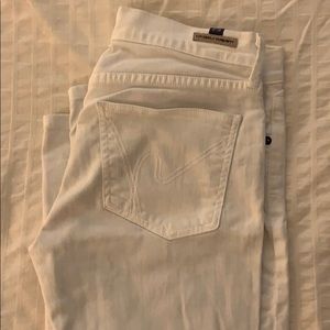 Citizens of humanity white jeans- Thompson Fit